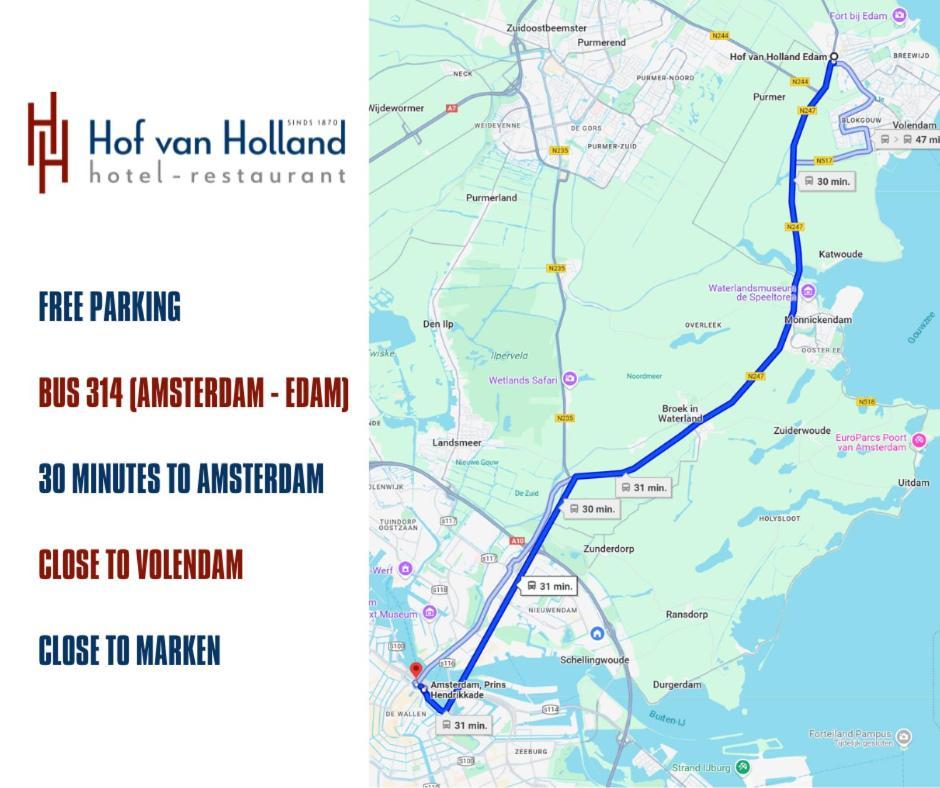 Hof Van Holland Hotel Edam Exterior photo